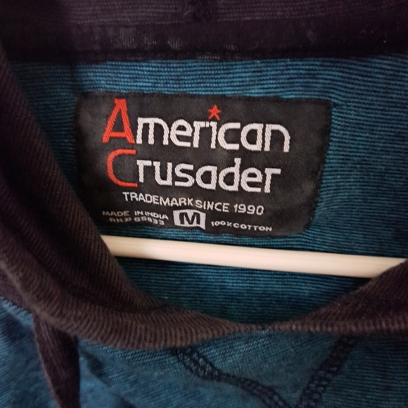American Crusader Hooded long sleeve - Picture 2 of 3